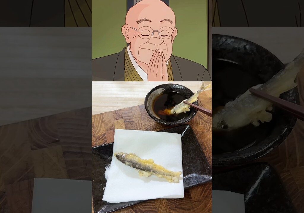 鮎の天ぷらの美味しい作り方。