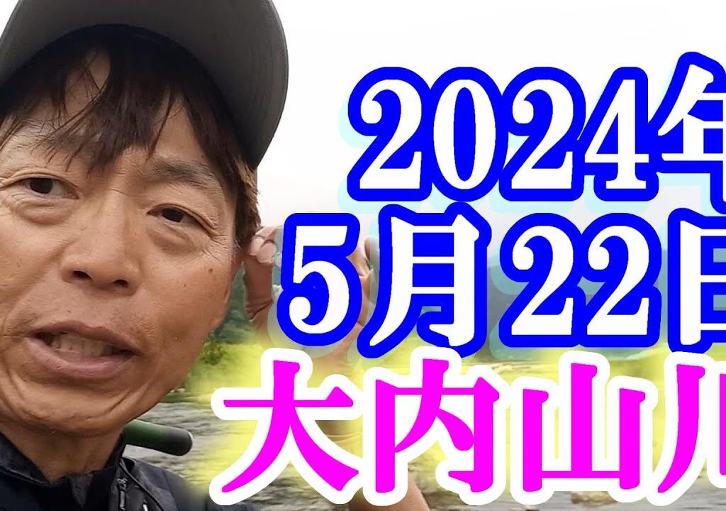 鮎釣り 平水垢ぐされ おとべ 阿曽大橋上 伊良野橋上 田垣外下 小広瀬橋下 柏野大橋 大内山川 2024年