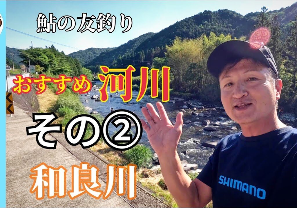 【鮎釣り2024】おすすめ河川その②和良川　各ポイント紹介と駐車スペース紹介