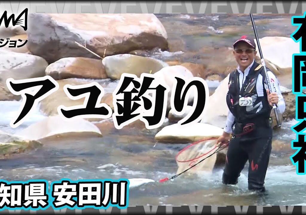【鮎解禁】有岡只祐が安田川で鮎の友釣りを楽しむ 2/2『鮎2018 有岡只祐 The地元 安田川』イントロver【釣りビジョン】その②