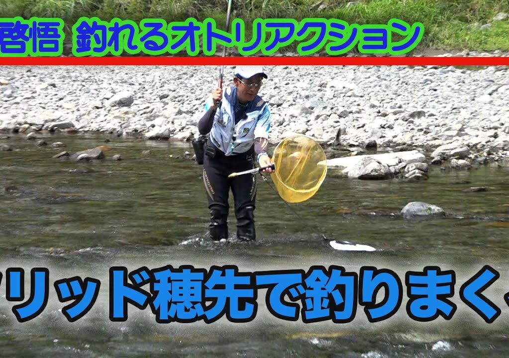 島啓悟釣れるオトリアクション ソリッド穂先で釣りまくる