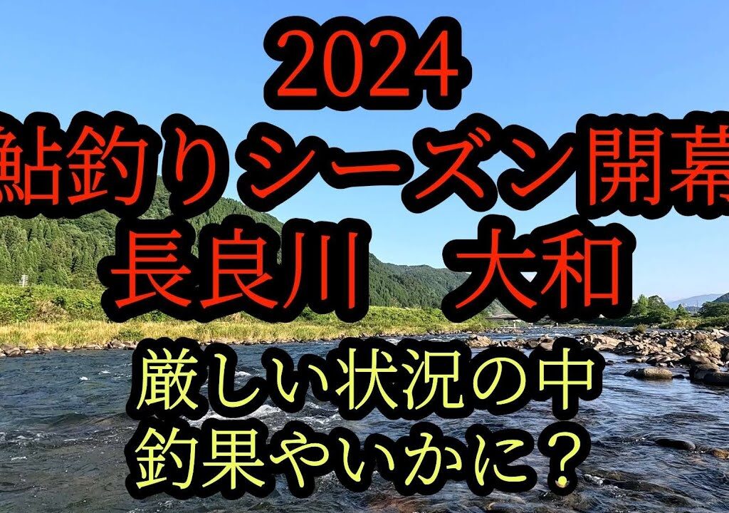 鮎釣りシーズン開幕2024長良川大和