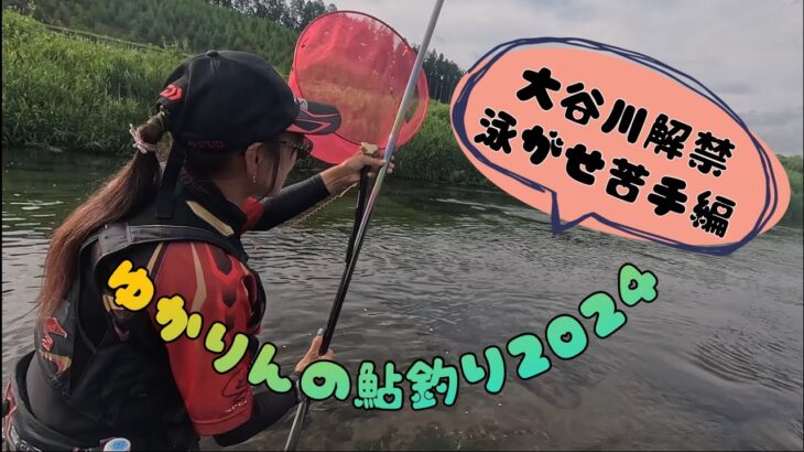 2024.7.1日光市大谷川解禁！最後に鮎レシピあり