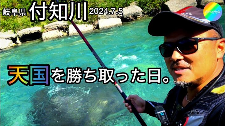 【鮎釣り】付知川（岐阜県）｜2024.7.5（金）【友釣り】