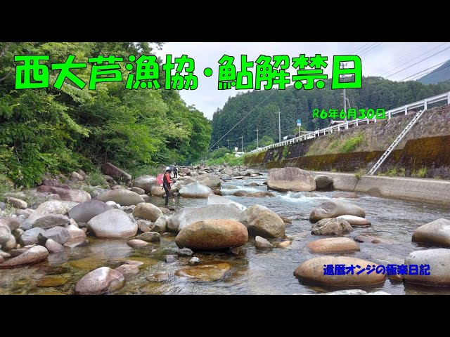 240630 西大芦漁協・鮎解禁日