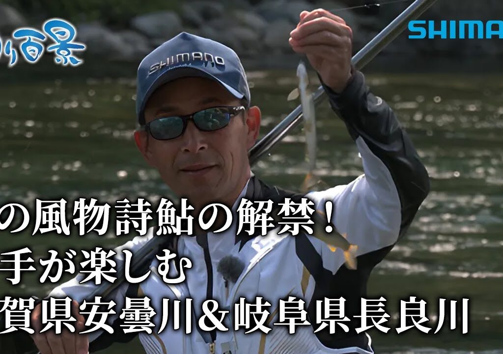 【釣り百景】#545 夏の風物詩鮎の解禁！名手が楽しむ 滋賀県安曇川＆岐阜県長良川