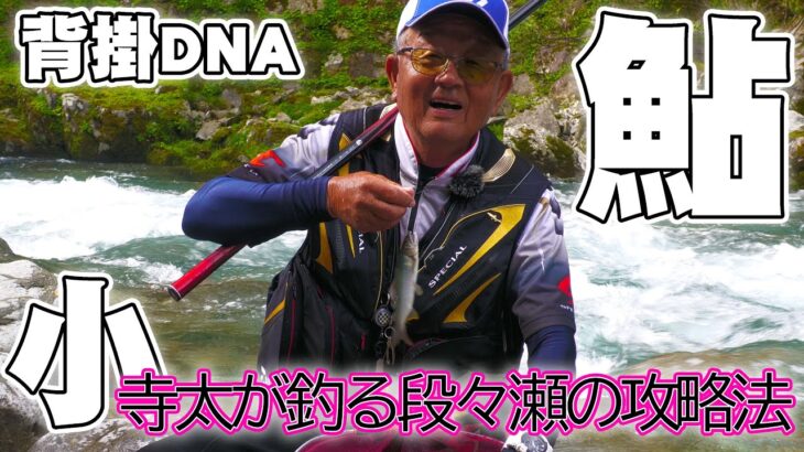 小寺太が釣る段々瀬の攻略法 鮎釣りの聖地 岐阜馬瀬川下流 弓掛川で名手が背掛かりDNAの鮎を爆釣！