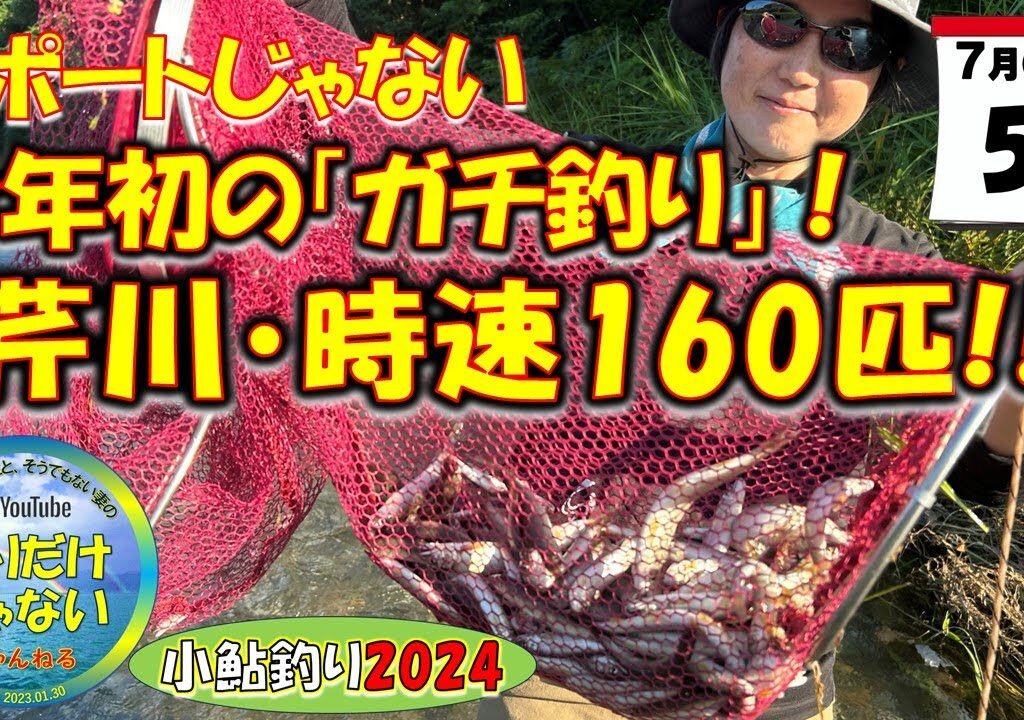 「お前、Youtubeやめろ！」現地でクレーム言われました。今回の動画は、芹川・犬上川に来られる方、必ず見てください。７月５日（金）、今年初めての小鮎・ガチ釣り。抜群のコンディションの芹川。爆釣。