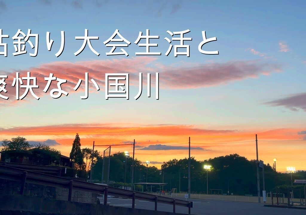 鮎釣り大会生活。那珂川マスターズ敗退と爽快な小国川