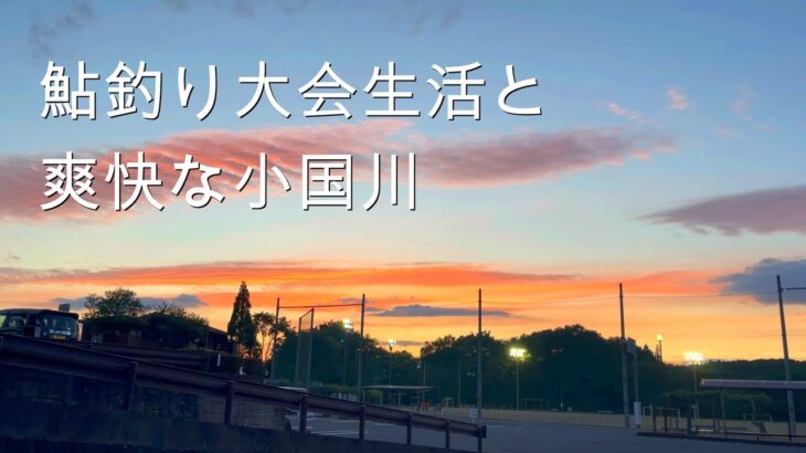 鮎釣り大会生活。那珂川マスターズ敗退と爽快な小国川