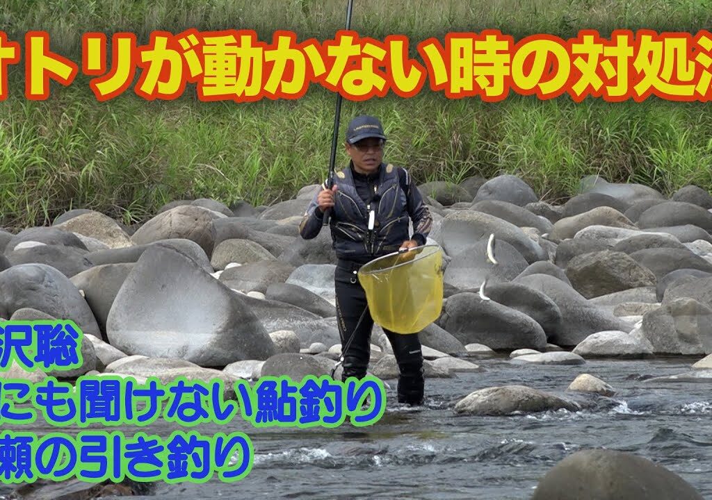 小沢聡 誰にも聞けない鮎釣り1 オトリが動かない時の対処法