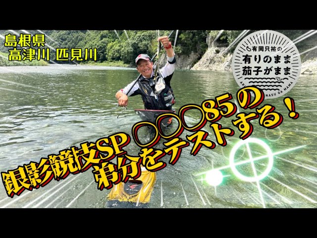 【鮎釣り】2024/7/7 島根県高津川 匹見川でシルキー竿のテストをする