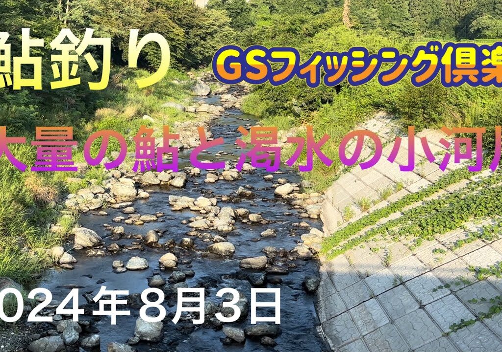 《鮎釣り》２日連続での釣行。大量の鮎と渇水の小河川での釣り！アバンサー70【Vol.16】GSフィッシング倶楽部