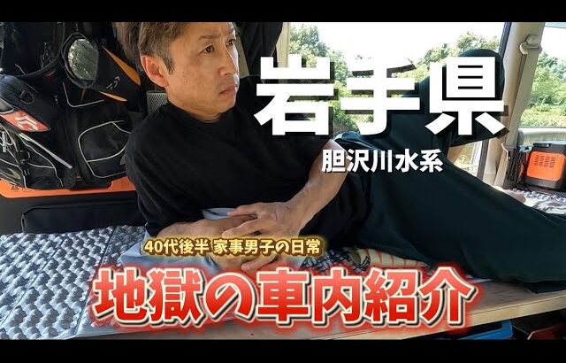 [車内紹介動画] 灼熱の炎天下で 鮎釣り撃沈する男の末路‥地獄の車内紹介の記録