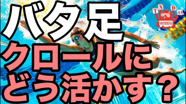 【角田コーチ】バタ足【そもそも必要？】基礎中の基礎