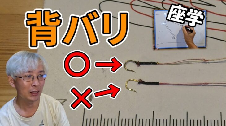 【鮎】背バリの使い方と自作や収納のコツを紹介！