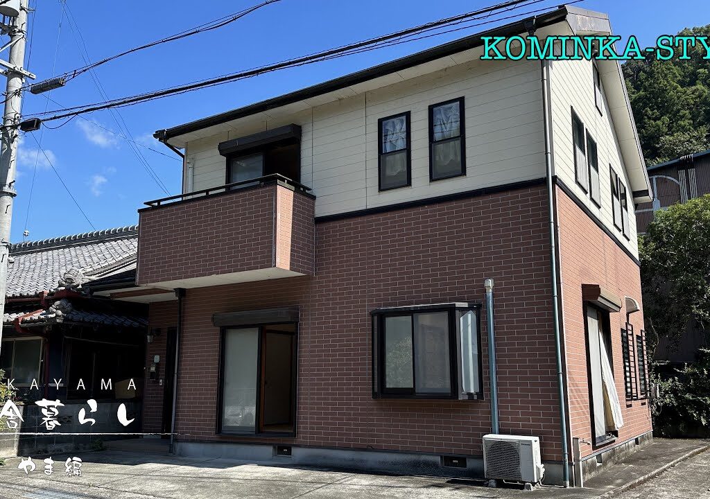 【田舎暮らし物件】アユ釣りの拠点に最適な、シンプルな２階建住宅_350万円
