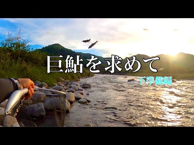 【鮎釣り】シーズン終盤戦！巨鮎求める前の下準備！？