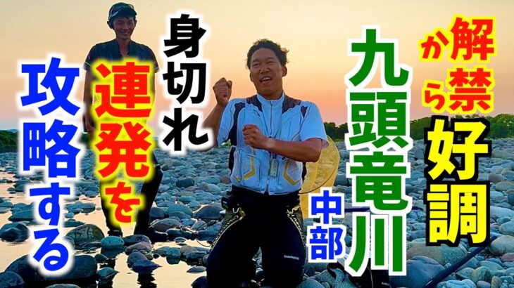 【鮎釣り２０２４】好調の九頭竜川！１人だけ身切れ連発の中でどう自分なりに攻略するのか！？