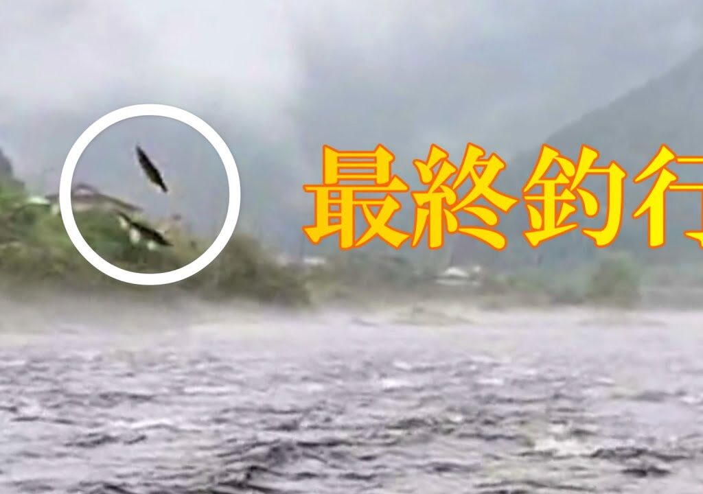 鮎釣り　後ろ髪を引かれながら納竿／長良川中央板取川