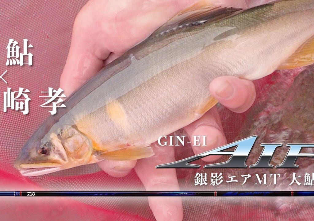 【鬼怒川】【銀影エアMT大鮎90】急流の大鮎×岡崎孝