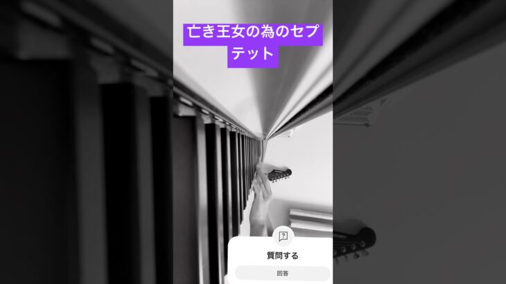 【ピアノ】亡き王女のの為のセプテット弾いてみた #ピアノ #東方