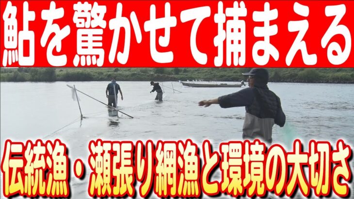【経験と根気】 ”落ち鮎”を狙う！伝統漁法・瀬張り網漁の仕組みと鮎、環境を守る大切さ　日本財団 海と日本PROJECT in 岐阜 2024 #16