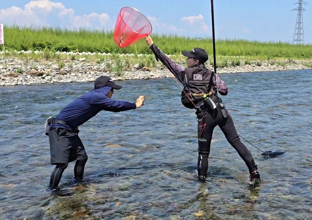 【谷口 舞に聞く！ 鮎の友釣りQ＆A 撮影現場】タックルインジャパン