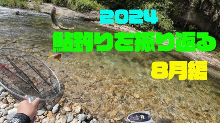2024 今シーズンの鮎釣りを振り返る 8月編