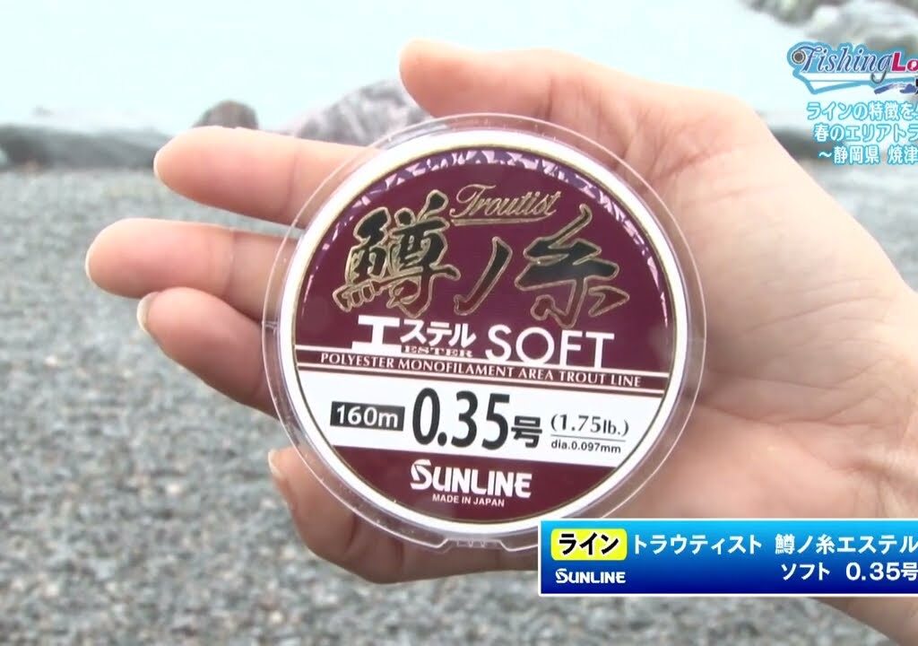 エリアトラウト：エステルラインの特性とオススメの号数を解説