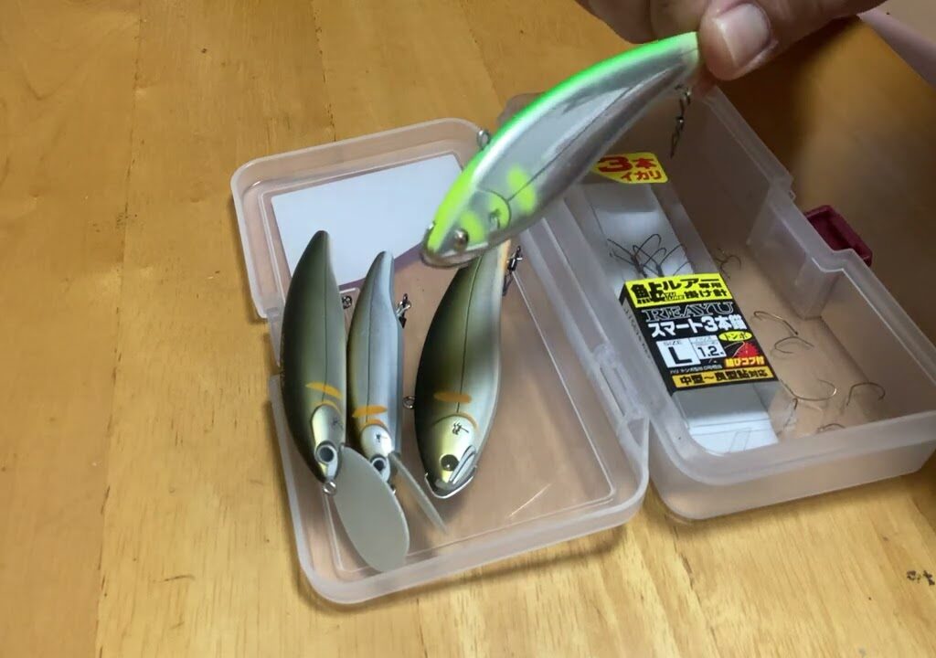鮎解禁まであと2日！　鮎ルアーとコロガシ釣りの準備中です。