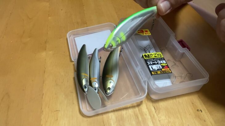 鮎解禁まであと2日！　鮎ルアーとコロガシ釣りの準備中です。