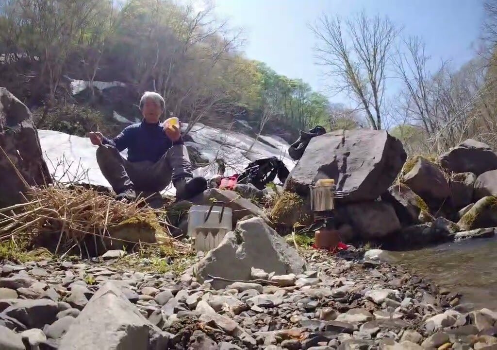 2025　渓流釣り　「帰りが一苦労」