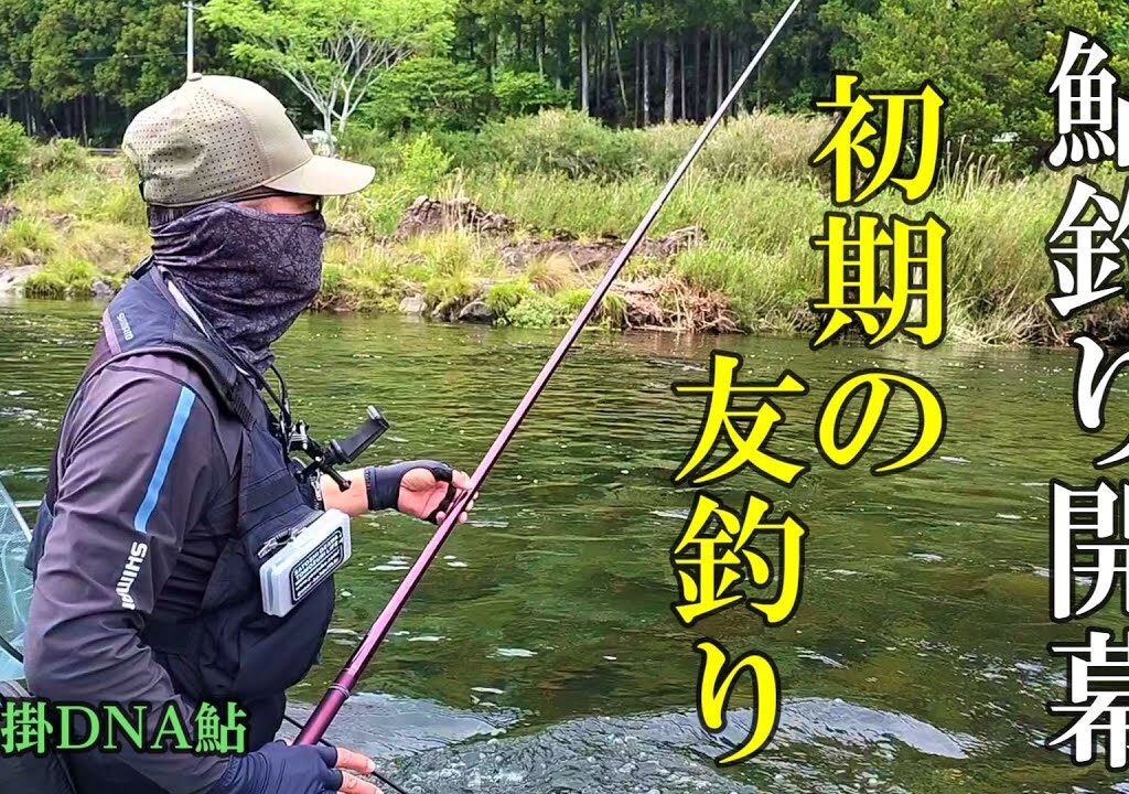 鮎釣り2025シーズン開幕　今シーズンもよろしくお願いいたします／三重県大内山川