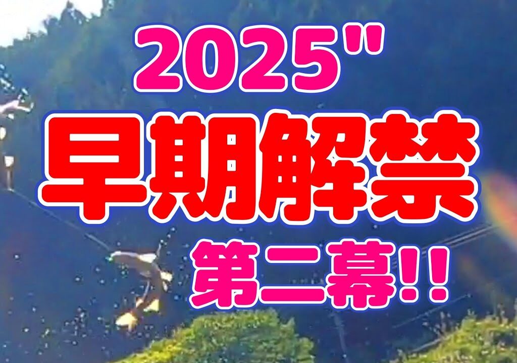 【鮎釣り】早期解禁第二弾!!　5月晴れの鮎釣り!!