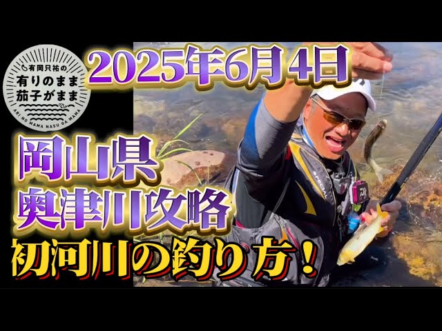 【鮎釣り】2025/6/4 初めての河川で閃く！