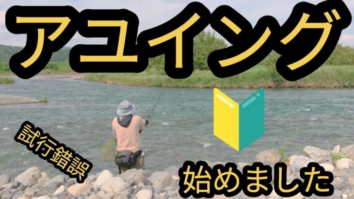 【アユイング】鮎のルアー釣り始めました。#アユイング　#ルアー　#鮎　#友釣り