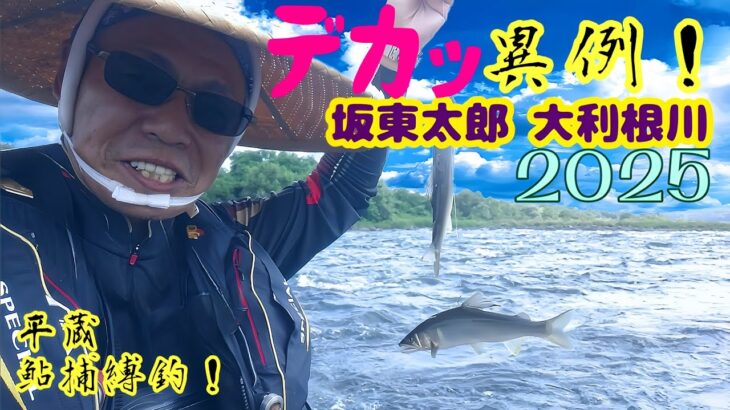 【最高翻弄】7月頭でこの大鮎に腰抜かす 銀影競技ｽﾍﾟｼｬﾙT90編 (坂東太郎利根川2025)