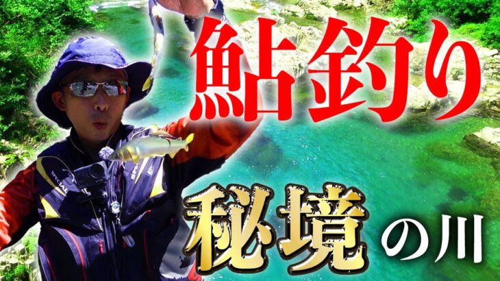 超穴場スポットに試し釣りでこっそり竿出してみた【鮎釣り】