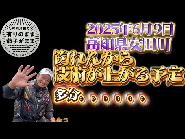 レベルアップできる状況【鮎釣り】