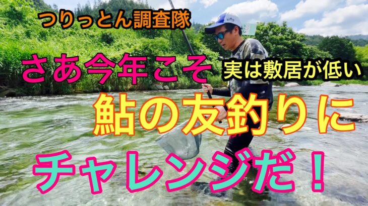 観ると鮎の友釣りが始めたくなる❤️