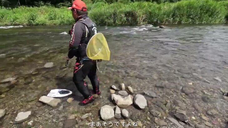 清流・秋川での鮎釣り～東京都あきる野市五日市地区