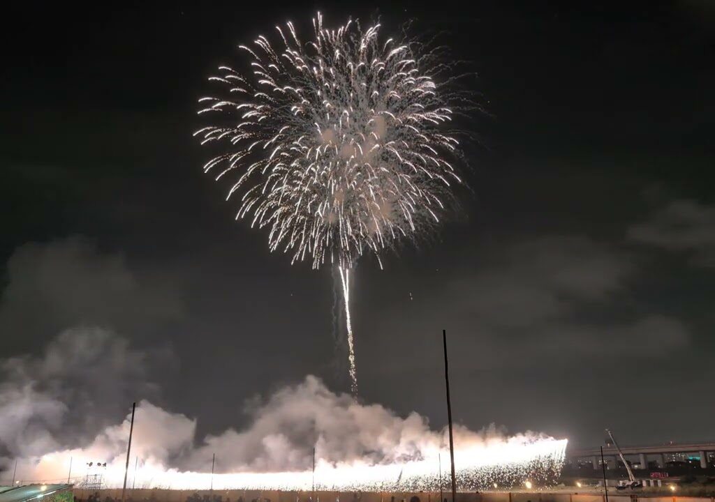 第79回あつぎ鮎まつり花火大会フィナーレ
