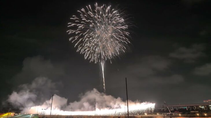第79回あつぎ鮎まつり花火大会フィナーレ