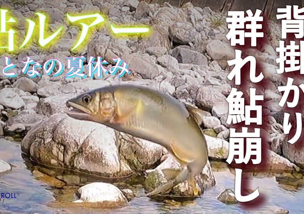 【アユイング】大内山の群れ鮎をルアーで攻略する 〜三重県 大内山川〜