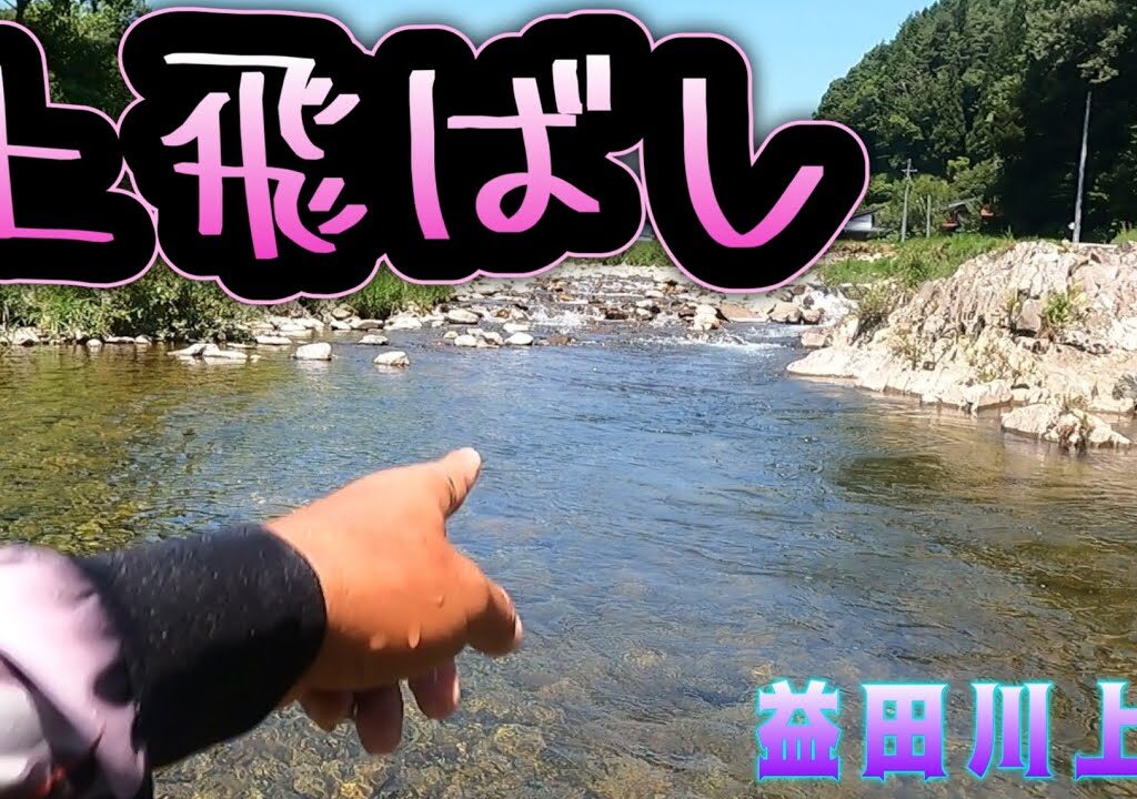 上飛ばし　益田川上流
