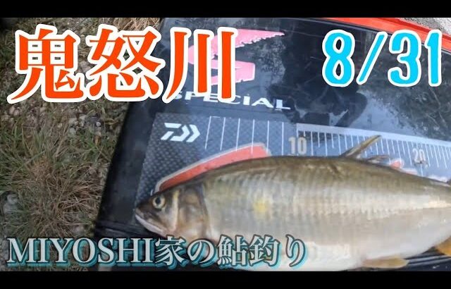 [2025鮎釣り]8/31鬼怒川MIYOSHI 家の最高新記録がでました！