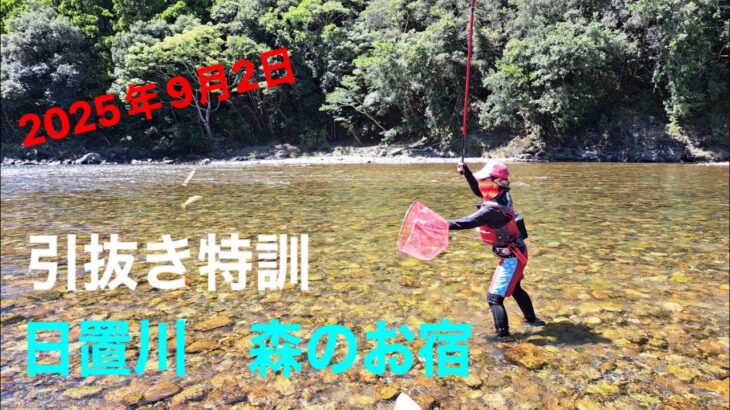 2025年9月2日日置川 鮎友釣り