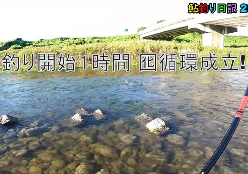 鮎釣り日記 25 9 6