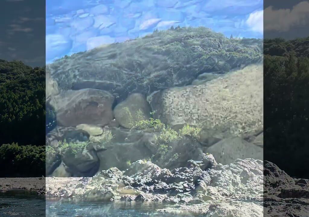 日高川ダム下で鮎釣り‼️